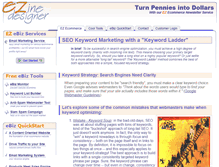 Tablet Screenshot of ezinedesigner.com
